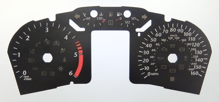 MONDEO DIESEL MPH DIAL CONVERSION