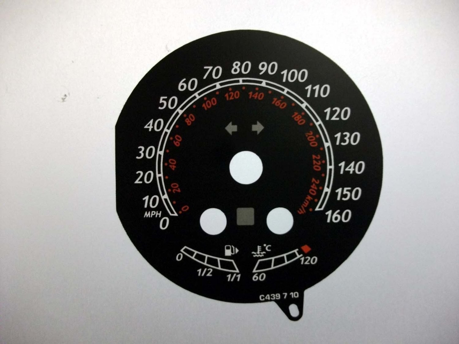 MONDEO MPH DIAL CONVERSION