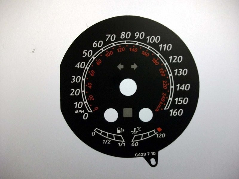 MONDEO MPH DIAL CONVERSION