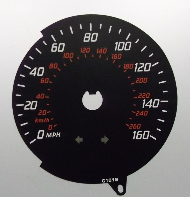 MONDEO MPH DIAL CONVERSION