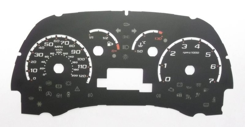 KA (STOP/START) MPH DIAL CONVERSION