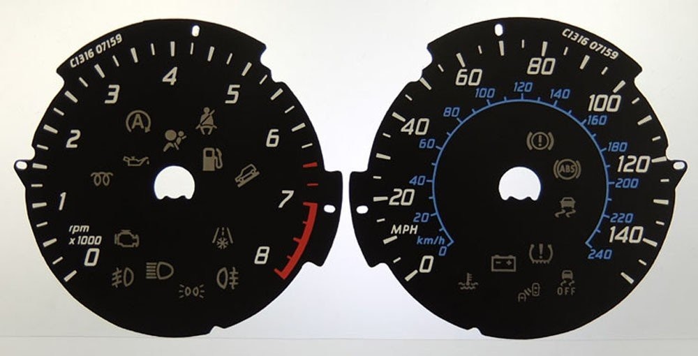 KUGA PETROL MPH DIAL CONVERSION