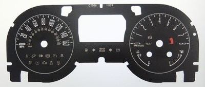 MUSTANG MPH DIAL CONVERSION
