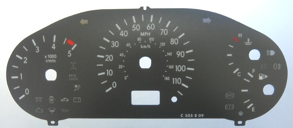 BT-50 MPH DIAL CONVERSION