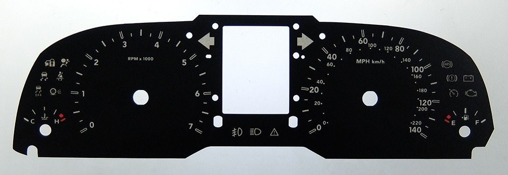 TERRITORY MPH DIAL CONVERSION