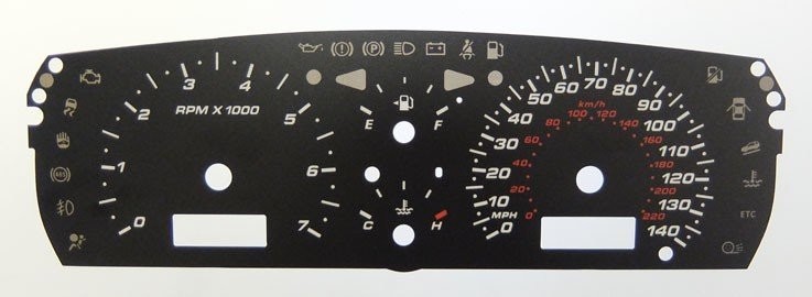 TERRITORY MPH DIAL CONVERSION