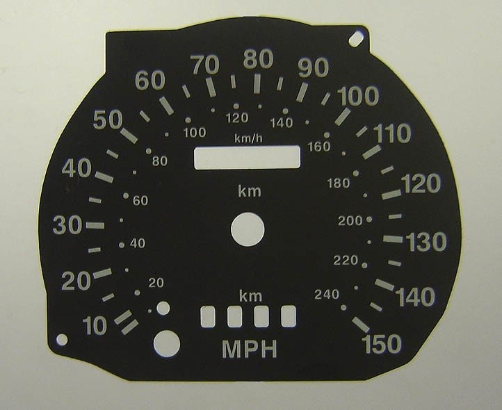 TRANSIT MPH DIAL CONVERSION