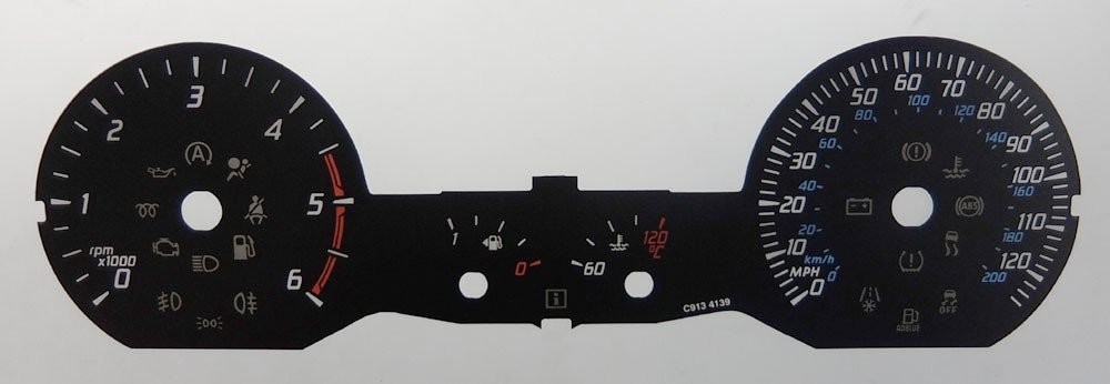 TRANSIT MPH DIAL CONVERSION