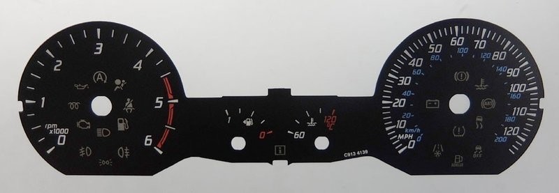 TRANSIT MPH DIAL CONVERSION