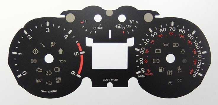 TRANSIT CONNECT MPH DIAL CONVERSION