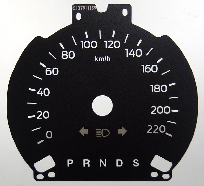 EXPLORER KMH DIAL CONVERSION