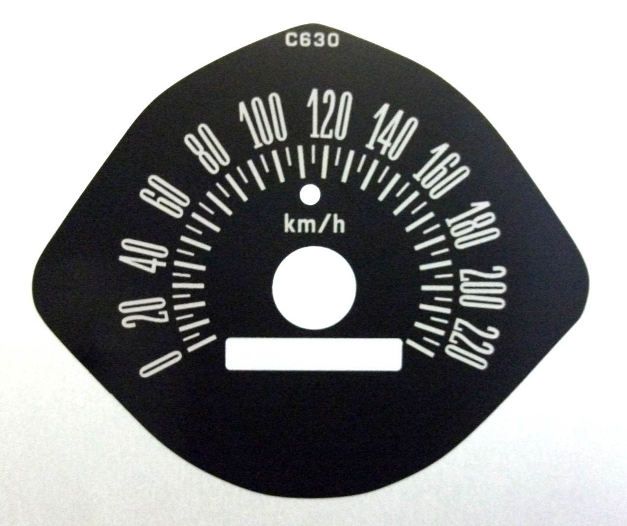 MUSTANG KMH DIAL CONVERSION