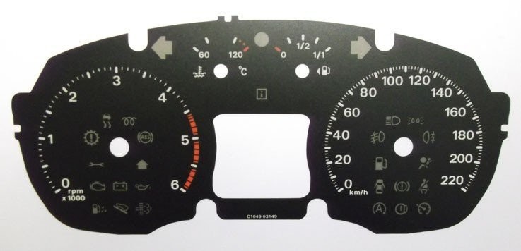 TRANSIT KMH DIAL CONVERSION