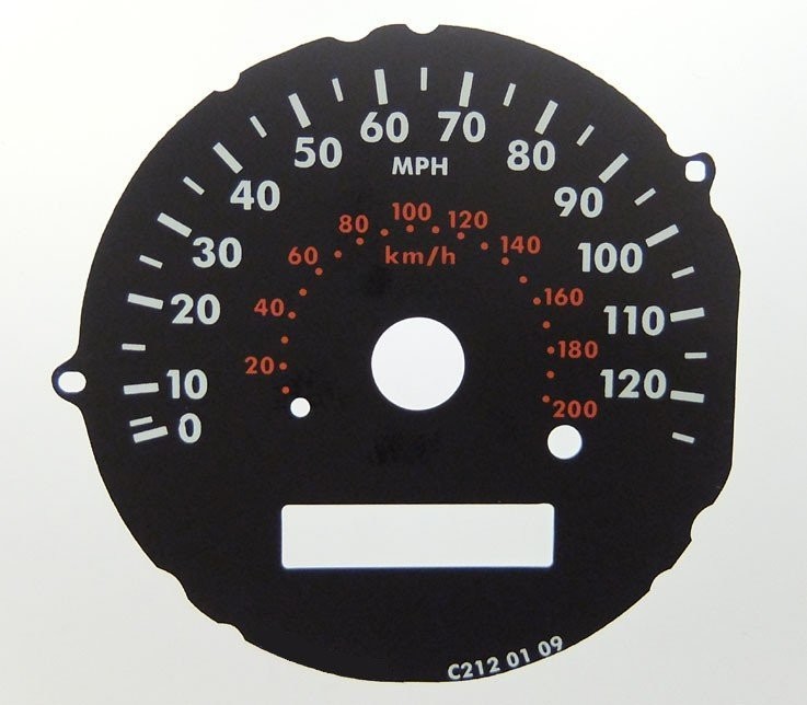 BARINA MPH DIAL CONVERSION