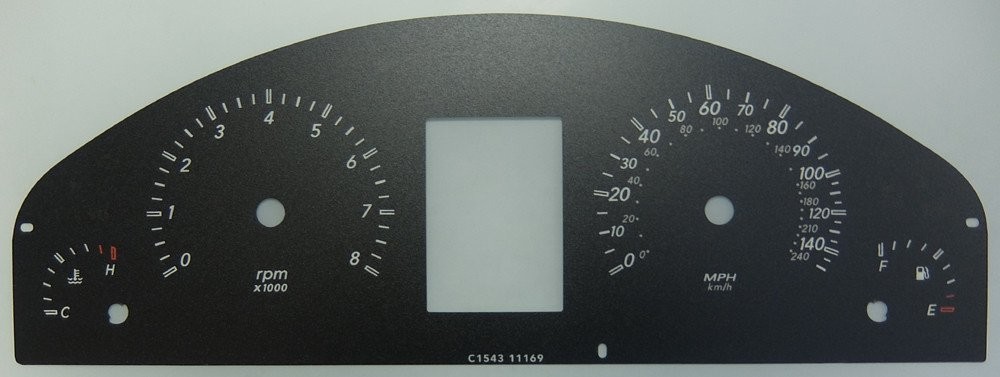 COMMODORE MPH DIAL CONVERSION