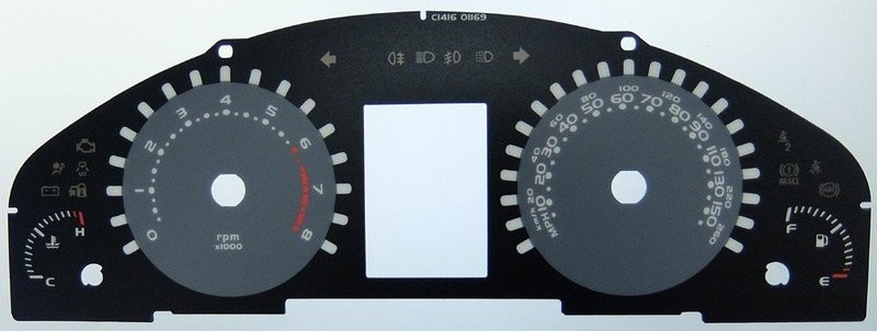 COMMODORE MPH DIAL CONVERSION