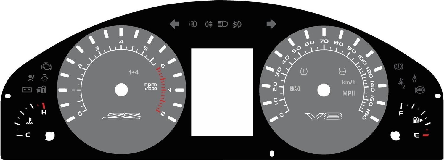 COMMODORE MPH DIAL CONVERSION
