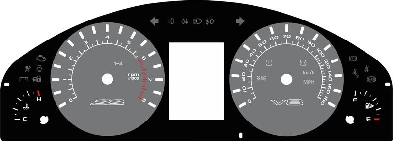 COMMODORE MPH DIAL CONVERSION