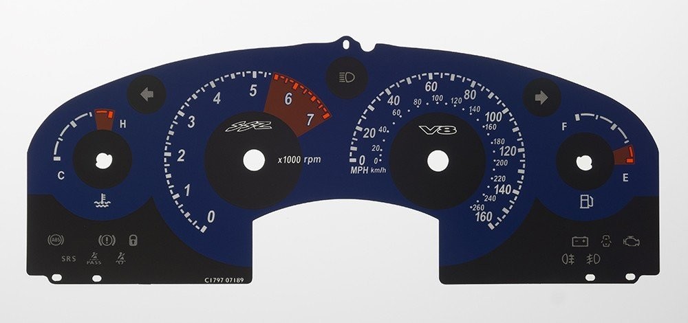 COMMODORE MPH DIAL CONVERSION