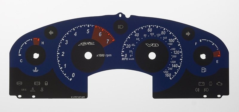 COMMODORE MPH DIAL CONVERSION
