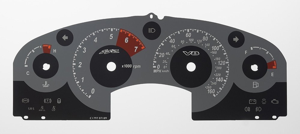 COMMODORE MPH DIAL CONVERSION