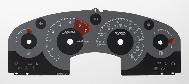 COMMODORE MPH DIAL CONVERSION