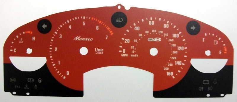 MONARO MPH DIAL CONVERSION