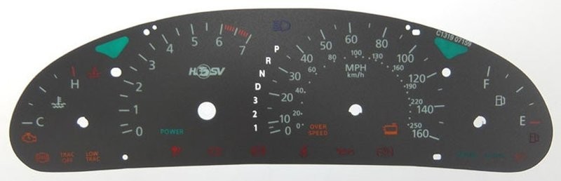STATESMAN MPH DIAL CONVERSION