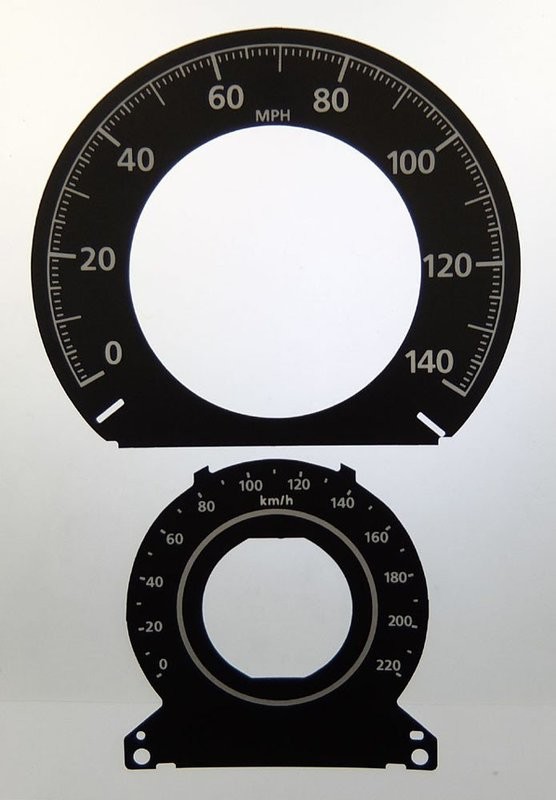 CR-V MPH DIAL CONVERSION