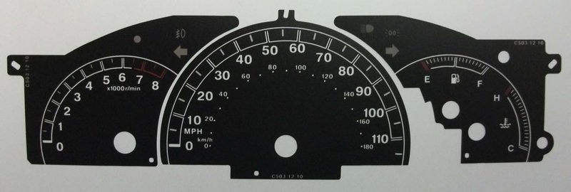 FRV / EDIX MPH DIAL CONVERSION