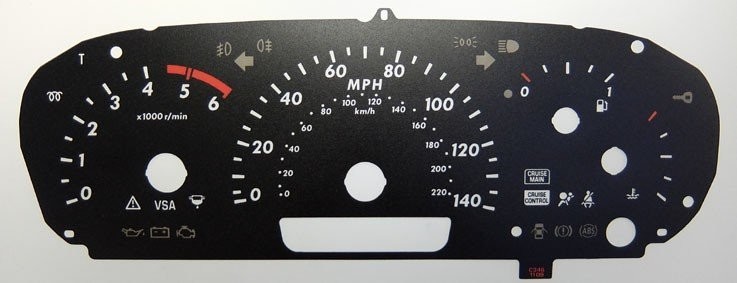 FRV / EDIX MPH DIAL CONVERSION