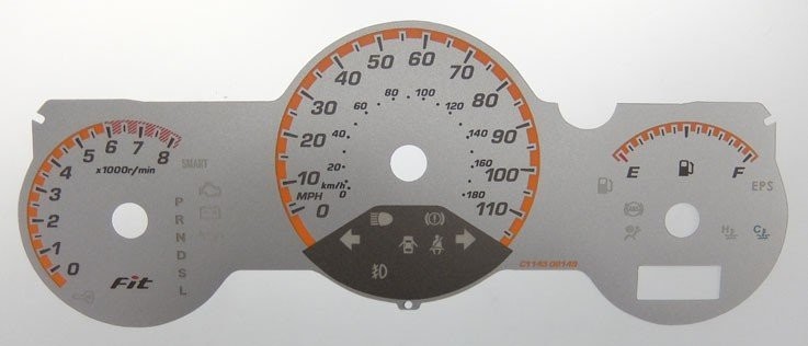 JAZZ / FIT MPH DIAL CONVERSION