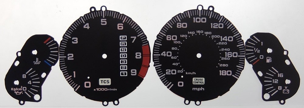 NSX MPH DIAL CONVERSION