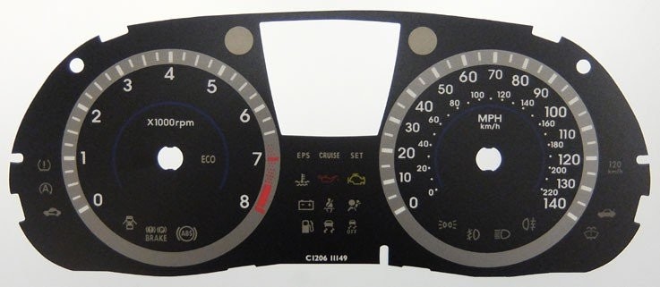 ACCENT MPH DIAL CONVERSION