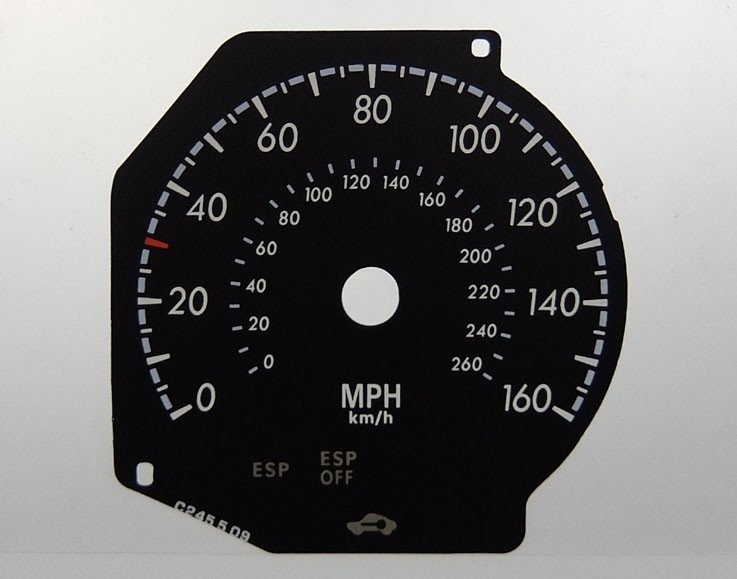 COUPE MPH DIAL CONVERSION