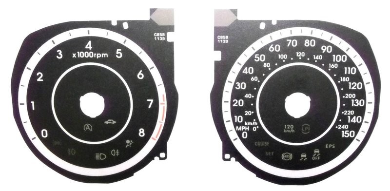 ELANTRA MPH DIAL CONVERSION