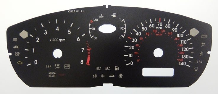 i10 / i20 MPH DIAL CONVERSION