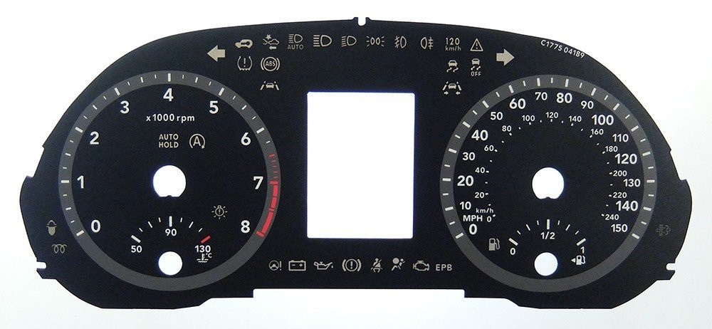 i30 PETROL MPH DIAL CONVERSION