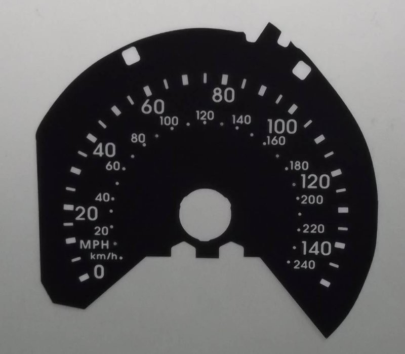 i40 PETROL MPH DIAL CONVERSION