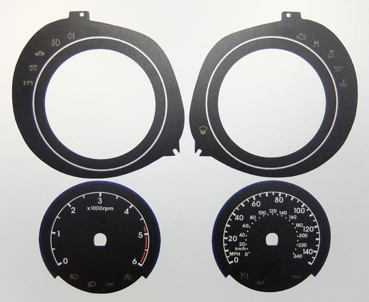 iX20 PETROL MPH DIAL CONVERSION