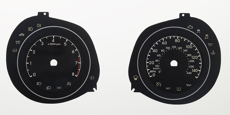 iX20 PETROL MPH DIAL CONVERSION