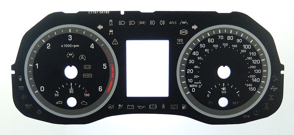 iX35 DIESEL MPH DIAL CONVERSION