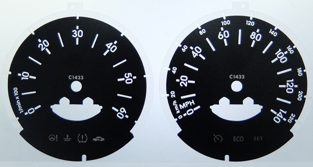 iX35 DIESEL MPH DIAL CONVERSION