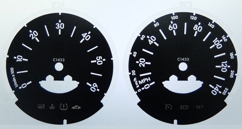 iX35 DIESEL MPH DIAL CONVERSION