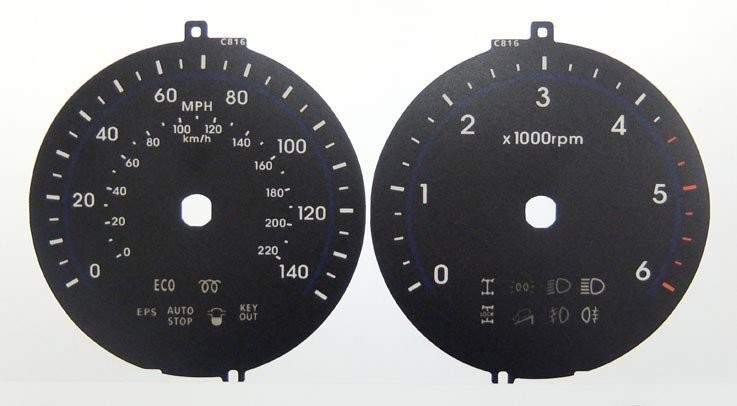 iX35 DIESEL MPH DIAL CONVERSION