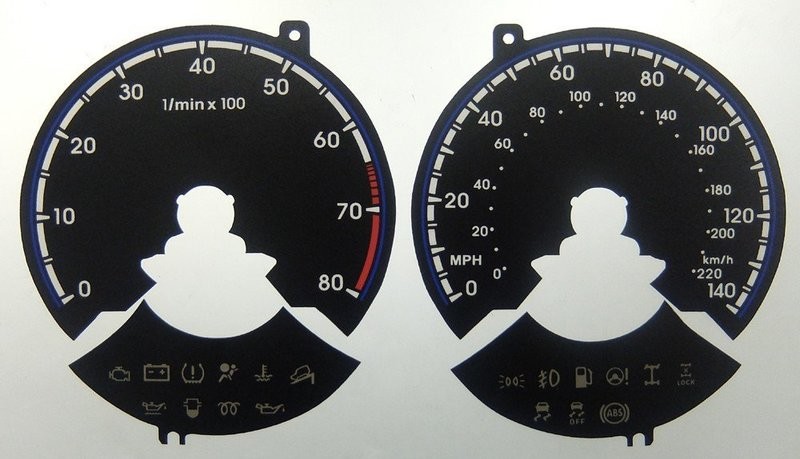 iX35 PETROL MPH DIAL CONVERSION