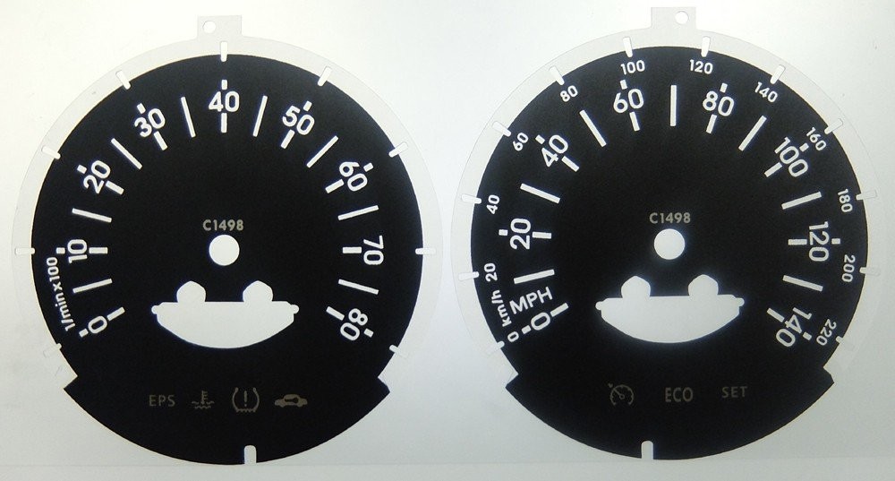 iX35 PETROL MPH DIAL CONVERSION