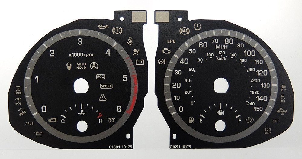 SANTE FE DIESEL MPH DIAL CONVERSION