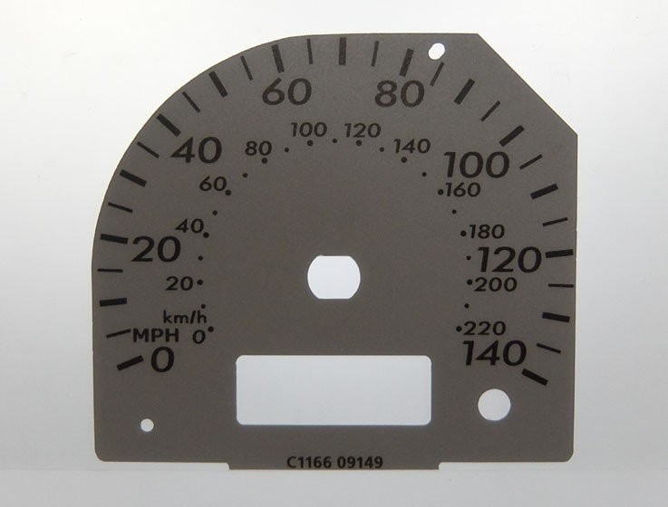 TERRACAN MPH DIAL CONVERSION