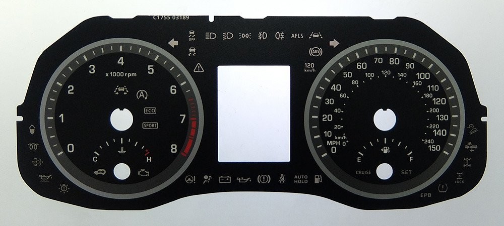 TUCSON PETROL MPH DIAL CONVERSION